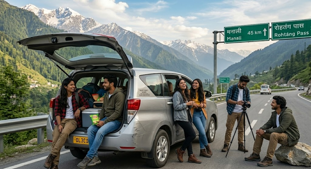 Delhi to Manali Innova Crysta Cab – Fare, Booking & Complete Guide 2026